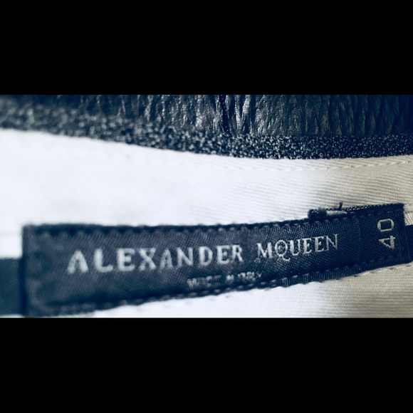 Authentic Alexander McQueen Trousers -New - Picture 2 of 5
